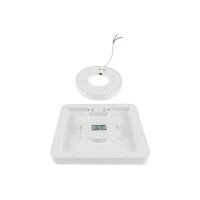 LED Deckenleuchte "Santano 36 Qw" 30x30cm, 32W, 2928lm, 2900K warmweiß