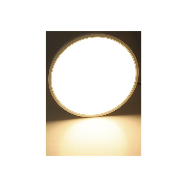 LED Deckenleuchte "Santano 36w" Ø 40cm, 36W, 3500lm, 3000K warmweiß