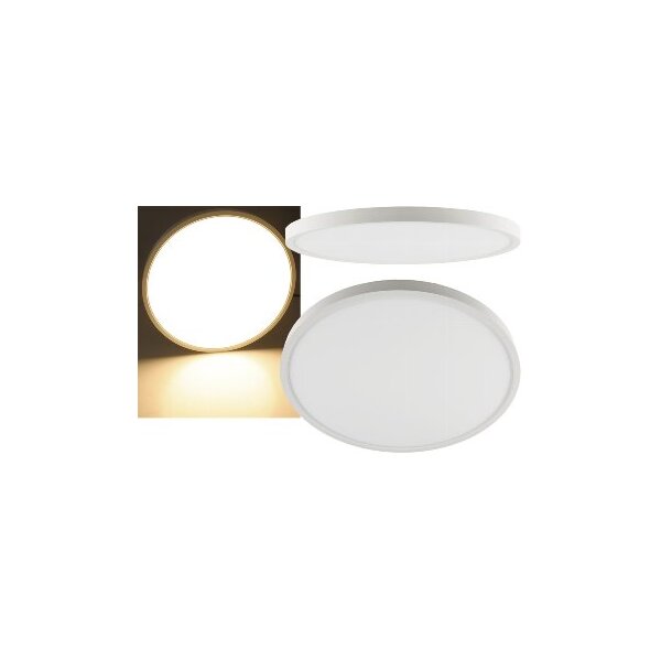 LED Deckenleuchte "Santano 36w" Ø 40cm, 36W, 3500lm, 3000K warmweiß