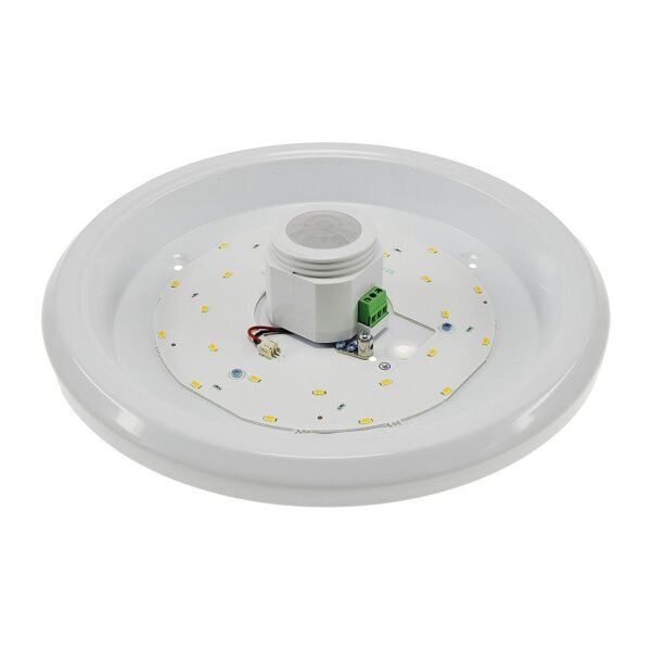 LED Deckenleuchte "TERCEIRA" 12W, 1060lm, 3000K, PIR-Bewegungsmelder