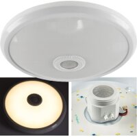 LED Deckenleuchte "TERCEIRA" 12W, 1060lm, 3000K, PIR-Bewegungsmelder
