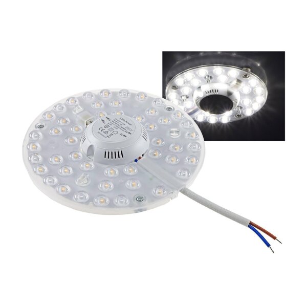 LED Umrüstmodul "UM18nw" für Leuchten Ø180mm, 18W, 1990lm, 4000K, Magnethalter
