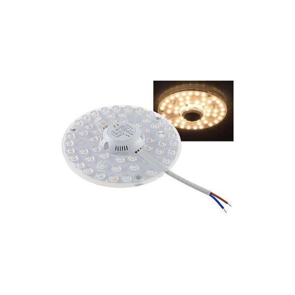 LED Umrüstmodul "UM18ww V2" für Leuchten Ø180mm, 18W, 1994lm, 3000k, Magnethalter