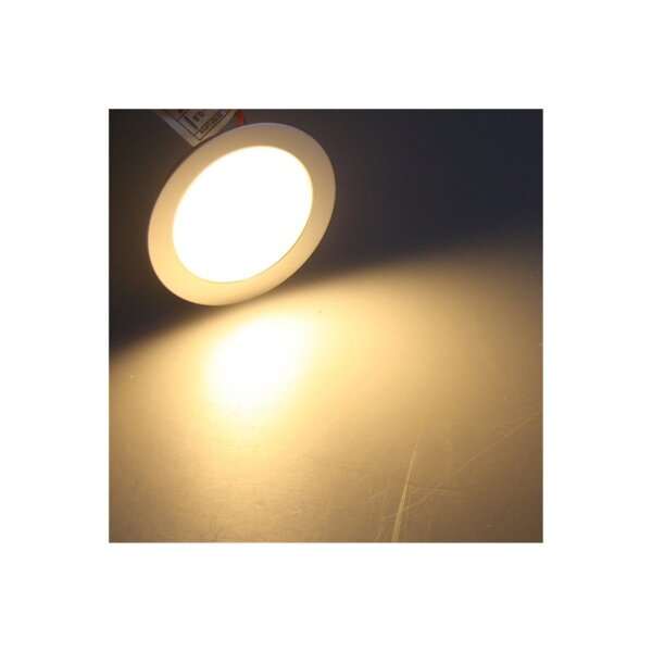 LED Einbauleuchte "EBL Slim WW" IP67,1W, 50lm, Alu matt, warmweiß, Ø55mm