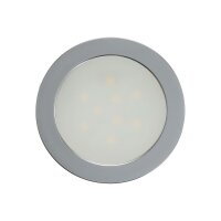 LED Einbauleuchte "EBL Slim WW" IP67,1W, 50lm, Alu matt, warmweiß, Ø55mm