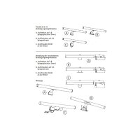 LED Spiegelleuchte "Banheiro 6A" 230V, 6W, 780lm, 40cm, 2900K warmweiß