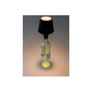LED Akku Flaschenleuchte 3000K – dimmbar mit Touch