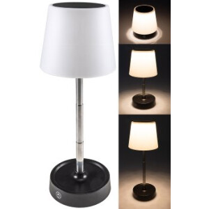 LED Akku Tischleuchte dimmbar – Teleskopfunktion, Touch & USB-C