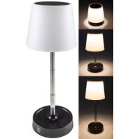 LED Akku Tischleuchte dimmbar – Teleskopfunktion, Touch & USB-C