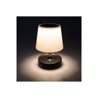 LED Akku Tischleuchte dimmbar – Teleskopfunktion, Touch & USB-C