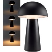 LED Akku-Tischleuchte "Foco Seta" 3000K, IP20, TouchDim, 23cm