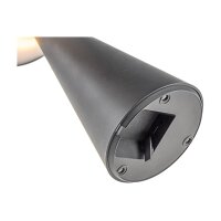 LED Solar-Tischleuchte "Foco Sol" 2700K, IP44, dimmbar, 20cm, matt schwarz