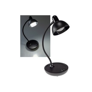 LED Tischleuchte mit Schwanenhals Batterie, dimmbar,...
