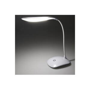 LED Tischleuchte mit Touch-Schalter Schwanenhals, 3 Helligkeitsstufen
