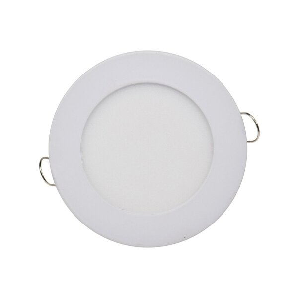 LED Licht-Panel "QCP-12R", Ø 12cm 230V, 6W, 503 Lumen, 2900K / warmweiß