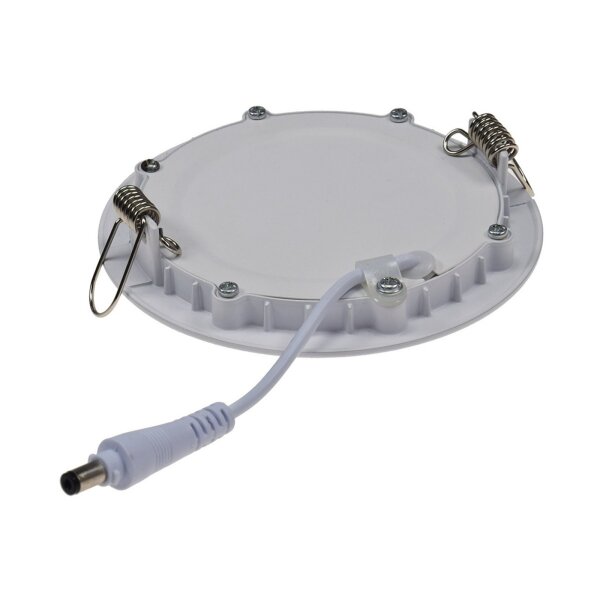 LED Licht-Panel "QCP-12R", Ø 12cm 230V, 6W, 503 Lumen, 2900K / warmweiß