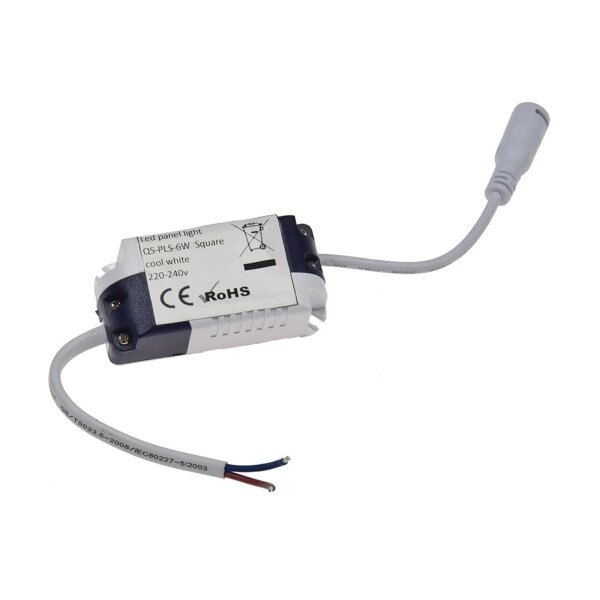 LED Licht-Panel "QCP-12R", Ø 12cm 230V, 6W, 503 Lumen, 2900K / warmweiß