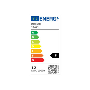 LED Licht-Panel "QCP-17R", Ø 17cm 230V, 12W, 1020Lumen,4200K / neutralweiß