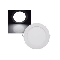 LED Licht-Panel "QCP-17R", Ø 17cm 230V, 12W, 1020Lumen,4200K / neutralweiß