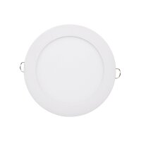 LED Licht-Panel "QCP-17R", Ø 17cm 230V, 12W, 1020Lumen,4200K / neutralweiß