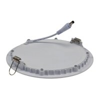 LED Licht-Panel "QCP-17R", Ø 17cm 230V, 12W, 1020Lumen,4200K / neutralweiß