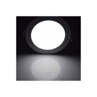 LED Licht-Panel "QCP-17R", Ø 17cm 230V, 12W, 1020Lumen,4200K / neutralweiß
