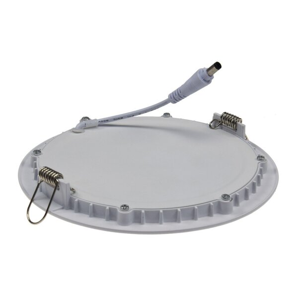 LED Licht-Panel "QCP-17R", Ø 17cm 230V, 12W, 1128 Lumen, 2900K / warmweiß