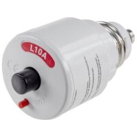 Schraubautomat / Schraubsicherung 10A E27, 1-polig, ØxL 45x79mm