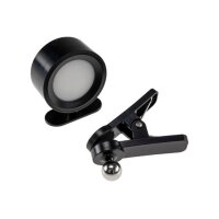 REV Akku Clip-Leuchte 150lm Klammer + Klebepad