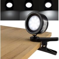 REV Akku Clip-Leuchte 150lm Klammer + Klebepad