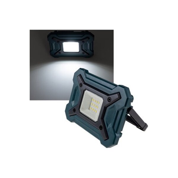 REV LED Baustrahler mit Akku 1000lm, 2h Akku-Licht