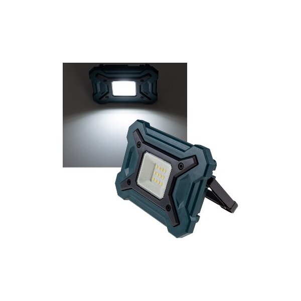 REV LED Baustrahler mit Akku 1000lm, 2h Akku-Licht