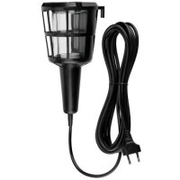 REV Handleuchte / Arbeitsleuchte für E27, 5m Kabel, ohne Leuchtmittel