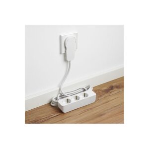 Schutzkontakt-Steckdosenleiste 3-fach 3600W, 2m Kabel,...