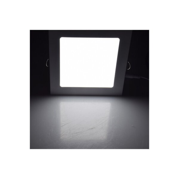 LED Licht-Panel "QCP-30Q", 30x30cm 230V, 24W, 2200 Lumen,4200K /neutralweiß