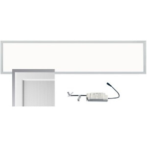 LED Licht-Panel "CTP-120 Office" neutral 30x120cm, 4000K, 40W, 3850lm, UGR16