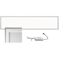 LED Licht-Panel "CTP-120 Office" neutral 30x120cm, 4000K, 40W, 3850lm, UGR16