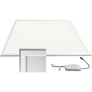 LED Licht-Panel "CTP-62 Office" neutralw 62x62cm, 4000K, 40W, 4000lm, UGR16 # Achtung! Separates Sperrgut-Paket #