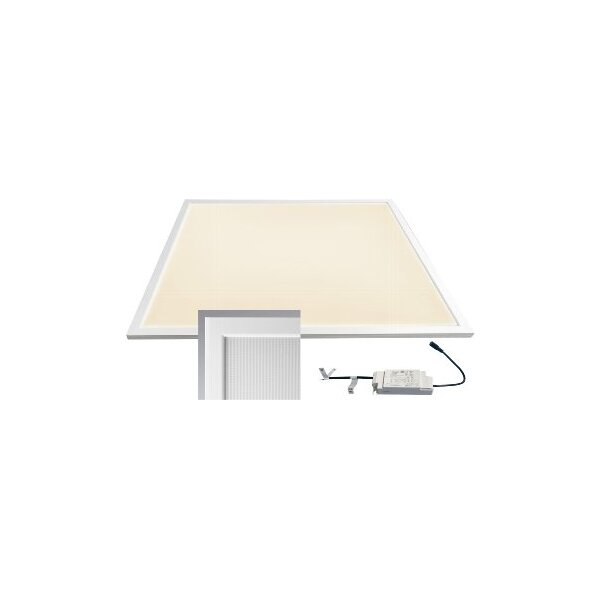 LED Licht-Panel "CTP-62 Office" warm 62x62cm, 3000K, 40W, 3750lm, UGR16