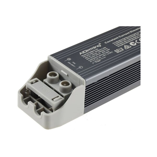 Treiber für Panele CTP-62/120, dimmbar 38W Triac Dimmer, 25-42VDC/950mA