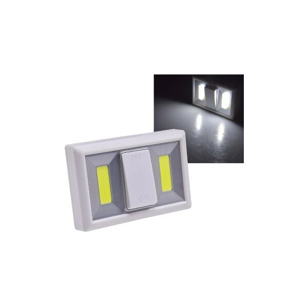 LED Klebeleuchte "CTK2 COB" Batteriebetrieb, 240lm, 6000k, Magnet