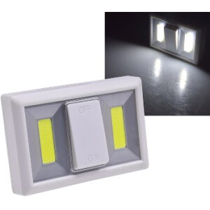 LED Klebeleuchte "CTK2 COB" Batteriebetrieb, 240lm, 6000k, Magnet