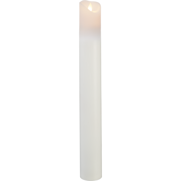 LED STUMPENKERZE M-TWINKLE weiß 40cm