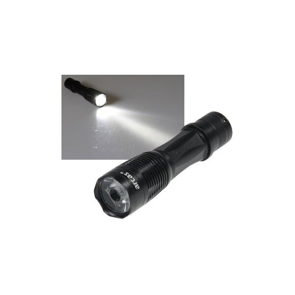 LED-Taschenlampe ARCAS 1W 100lm, LxØ 95x25mm, inkl. Batterie