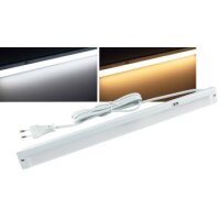 LED Unterbauleuchte "Delgada 380 CCT" 230V, 38cm, IR-Sensor, 3000k - 6500k
