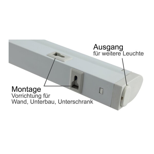 LED Unterbauleuchte "CT-LSW 36" 36cm 414lm, 5,3W, 2700K + 4000K #REST#