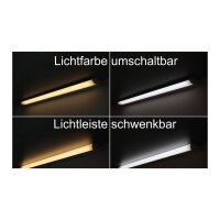 LED Unterbauleuchte "CT-LSW 36" 36cm 414lm, 5,3W, 2700K + 4000K #REST#