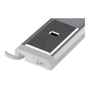 LED Unterbauleuchte "Comprido 600 CCT" 230V, 60cm, IR-Sensor, 3000k - 6500k