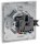 DELPHI Steckdose Weiß Unterputz 230V Schutzkontakt-Steckdose mit erhöhtem Berührungschutz Weiß