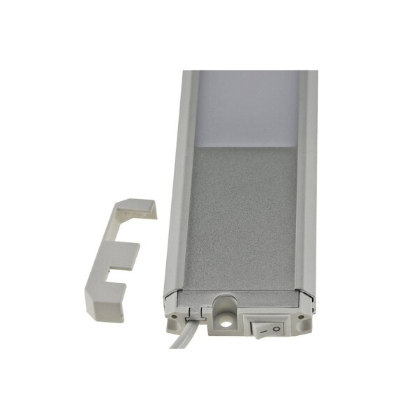 LED Unterbauleuchte "Comprido 600" 230V, 10W, 1280lm, 60cm, 3000K warmweiß